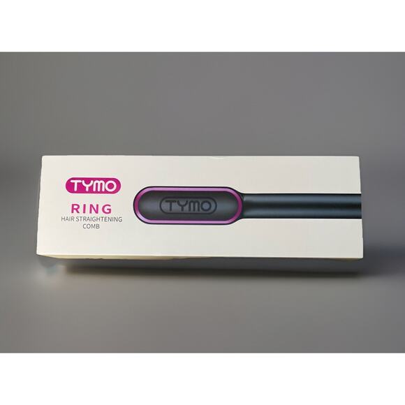 TYMO Ring Hair Straightening Comb Black Open Box - Picture 1 of 4